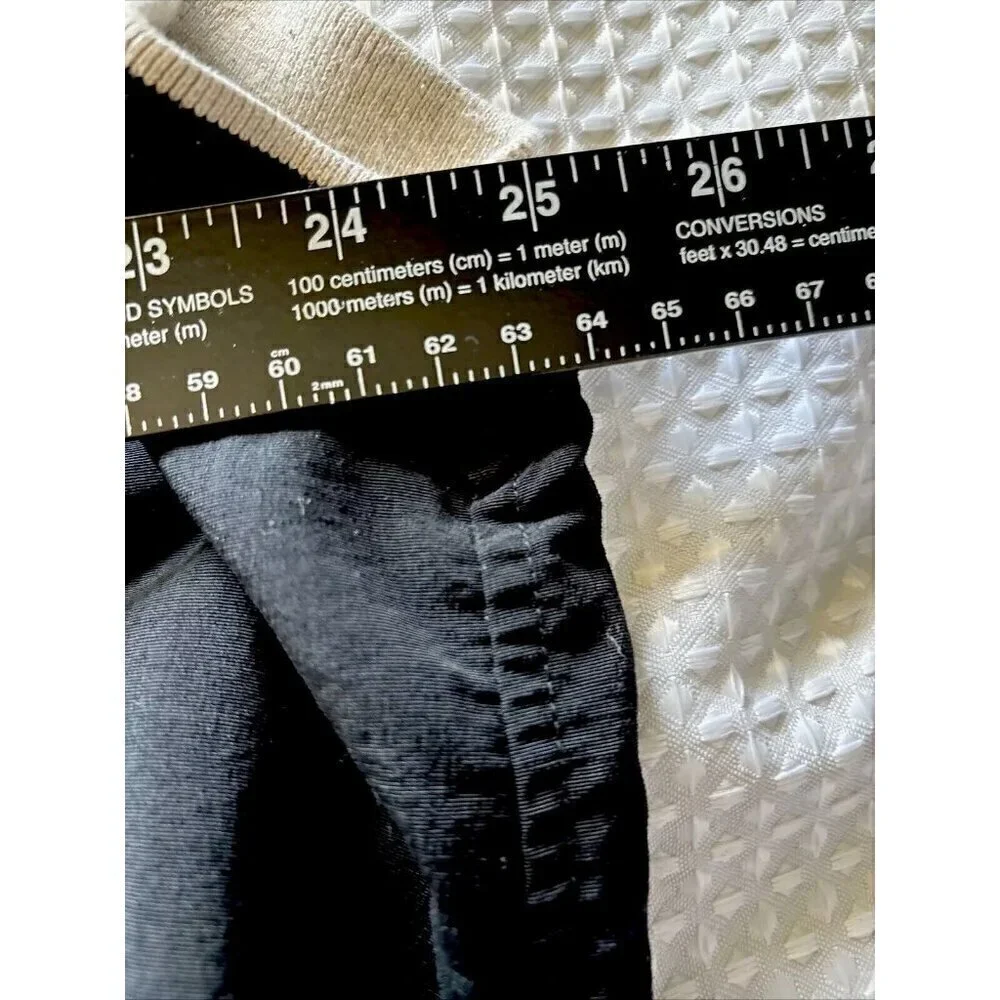 Antigua Oregon State Men’s XL Golf Vest Sleeveless Pullover Nylon Top Black‎ Tan